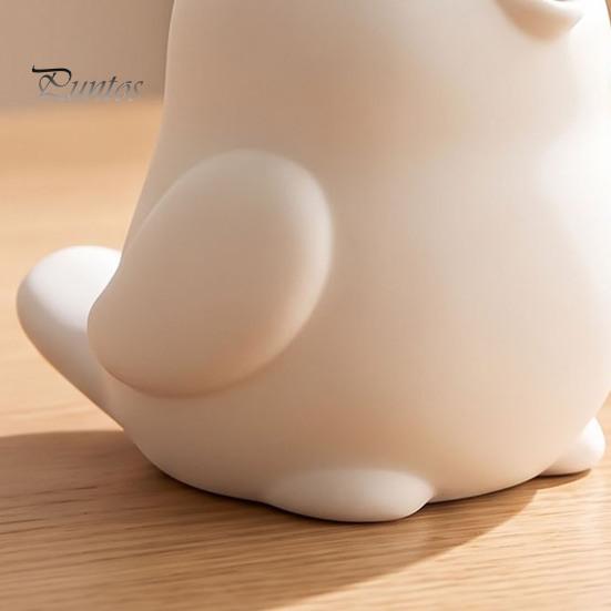 Desktop Ornament for Bedroom 3D Printed Singing Bird Figurine, Minimalist Small Sculpture Unique Housewarming Gifts Ornament, Cute Animal Statue Home