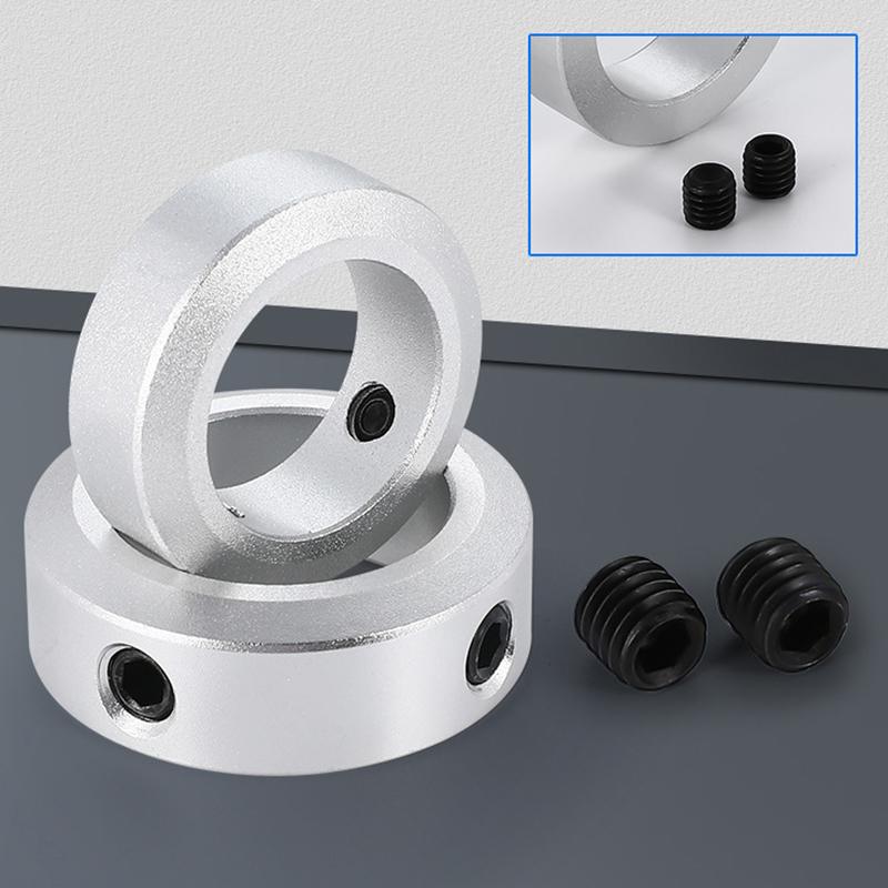 5 Pièces Anneau Fixe d'Axe Optique Type Ouvert Roulement à Anneau Fixe Manchon de Blocage Limite Aluminium Arbre de Positionnement Automatique à Anneau Fente