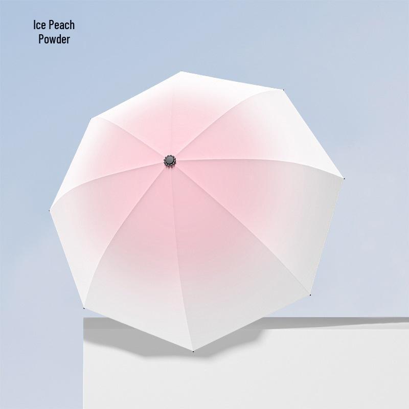 Fully Automatic Dual-Use Sun and Rain Folding Umbrella with Anti-Ultraviolet Sun Protection