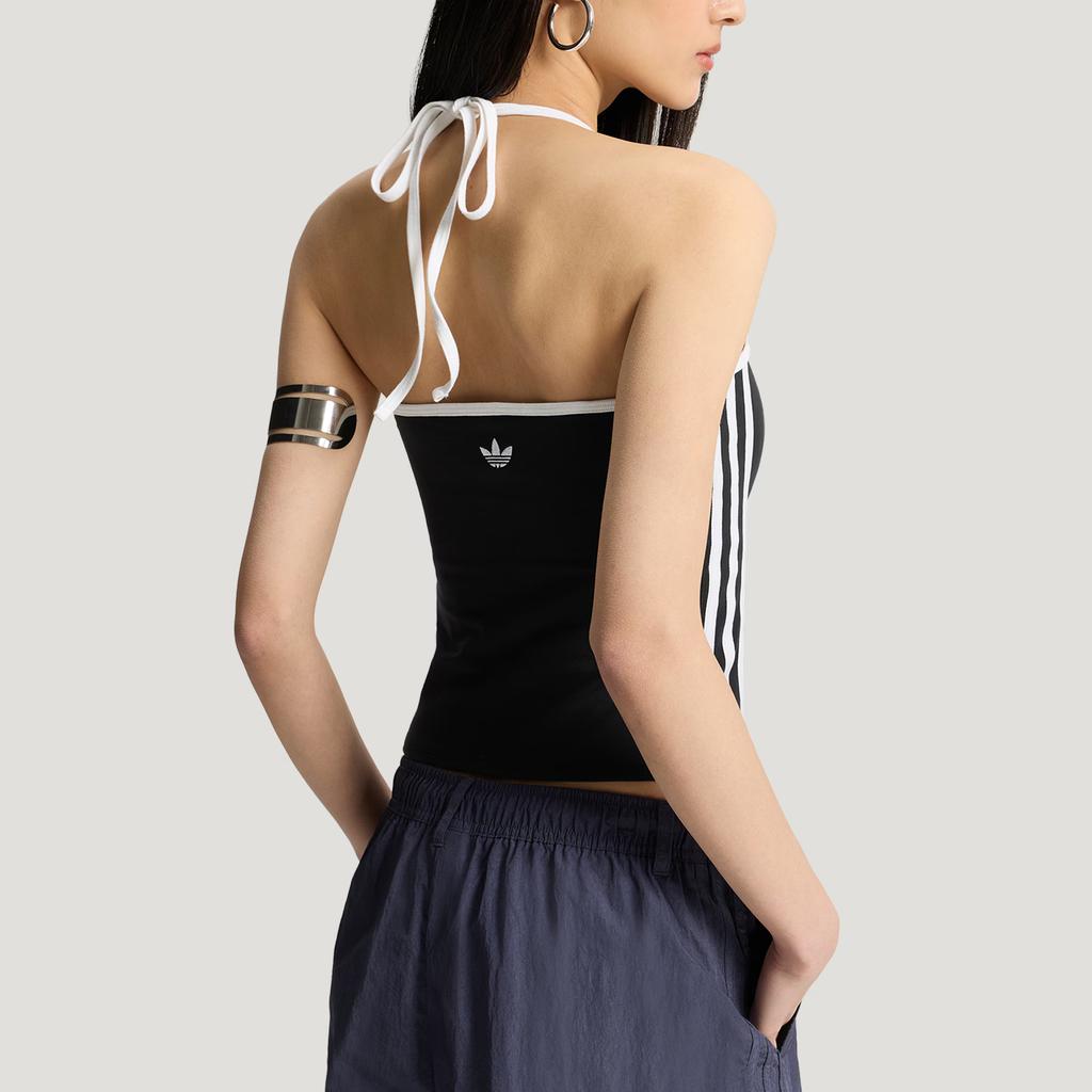 adidas Originals OG Sportliches Bequemes Modisches Enganliegendes Neckholder-Tanktop Damen Oberteile KT-3049