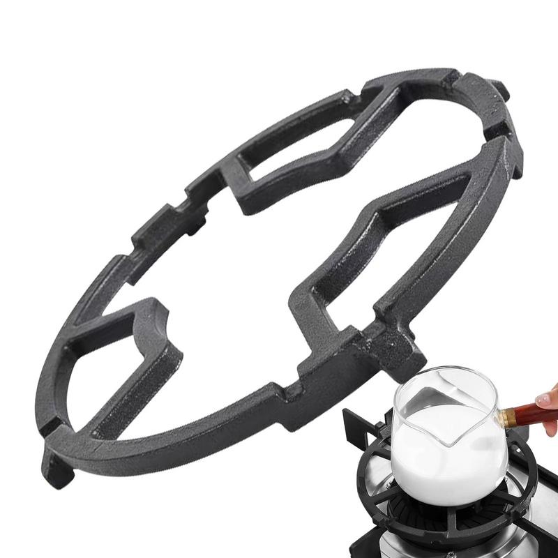 Wok Stove Adapter Anti-skid Range Replacement Burner Rings Cast Iron Stove Cooktop Pot Rack Pan Holder Stand For Kitchen