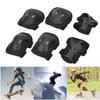 Thickened Roller Skate Protection Gear Set Knee Pads Elbow Pads Gloves for Adult