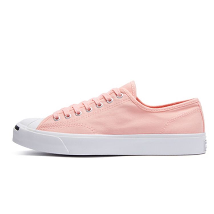 

Кроссовки Converse Jack Purcell Розовые унисекс белые 164108C