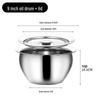 Thickened Stainless Steel Commercial Oil Pot with Lid