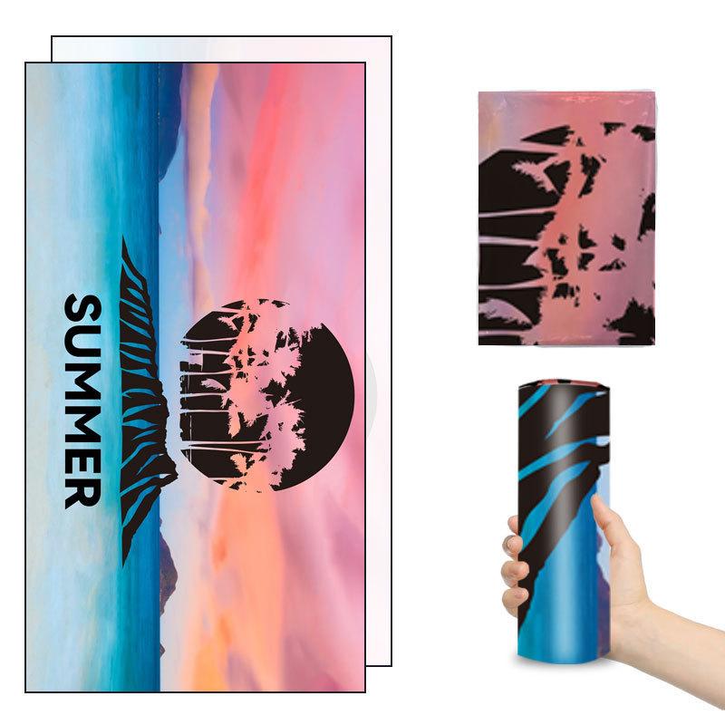 New Printed Beach Towel Microfiber Quick-drying Beach Towel Summer Sunscreen Shawl Does Not Account for Sand Plus Large Swimming Bath Towel