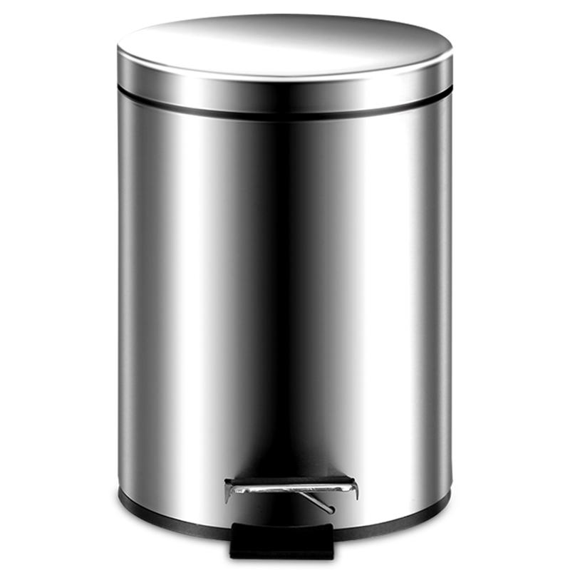 Ourunzhi Stainless Steel Pedal Trash Can