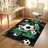Snack Jar Theme Soft Crystal Velvet Rug Custom Name & Text Print Non Slip Floor Rug for Bedroom Living Room