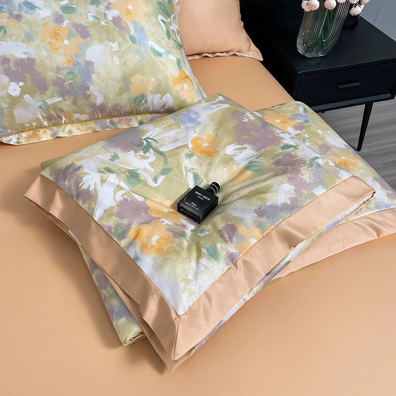 Sommerdecke, Steppdecke, Heimbettwäsche, Bettdecke, leichte, luxuriöse, gewaschene Seide, Schlafdecke, Klimaanlagen-Bettdecke, Steppdecke