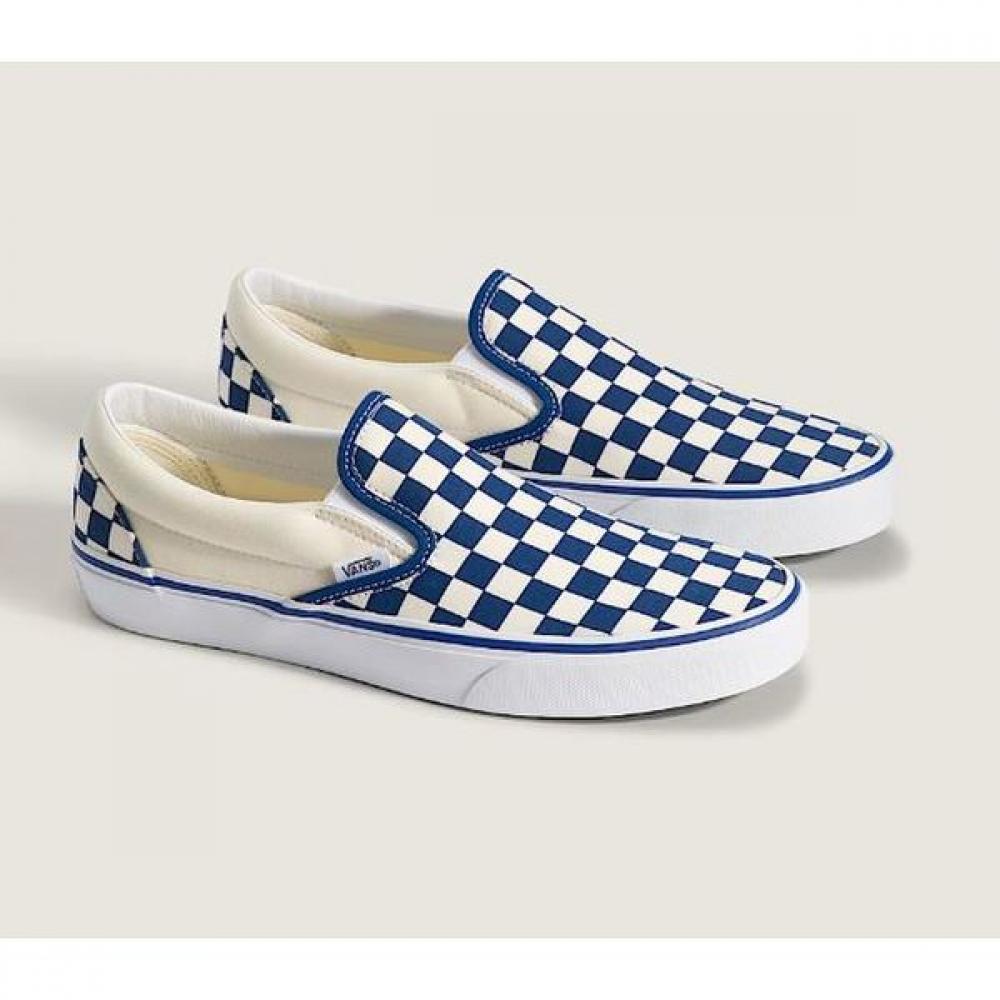 

Vans Premier Checkerboard Slip On Blue Vn000eacamq 220