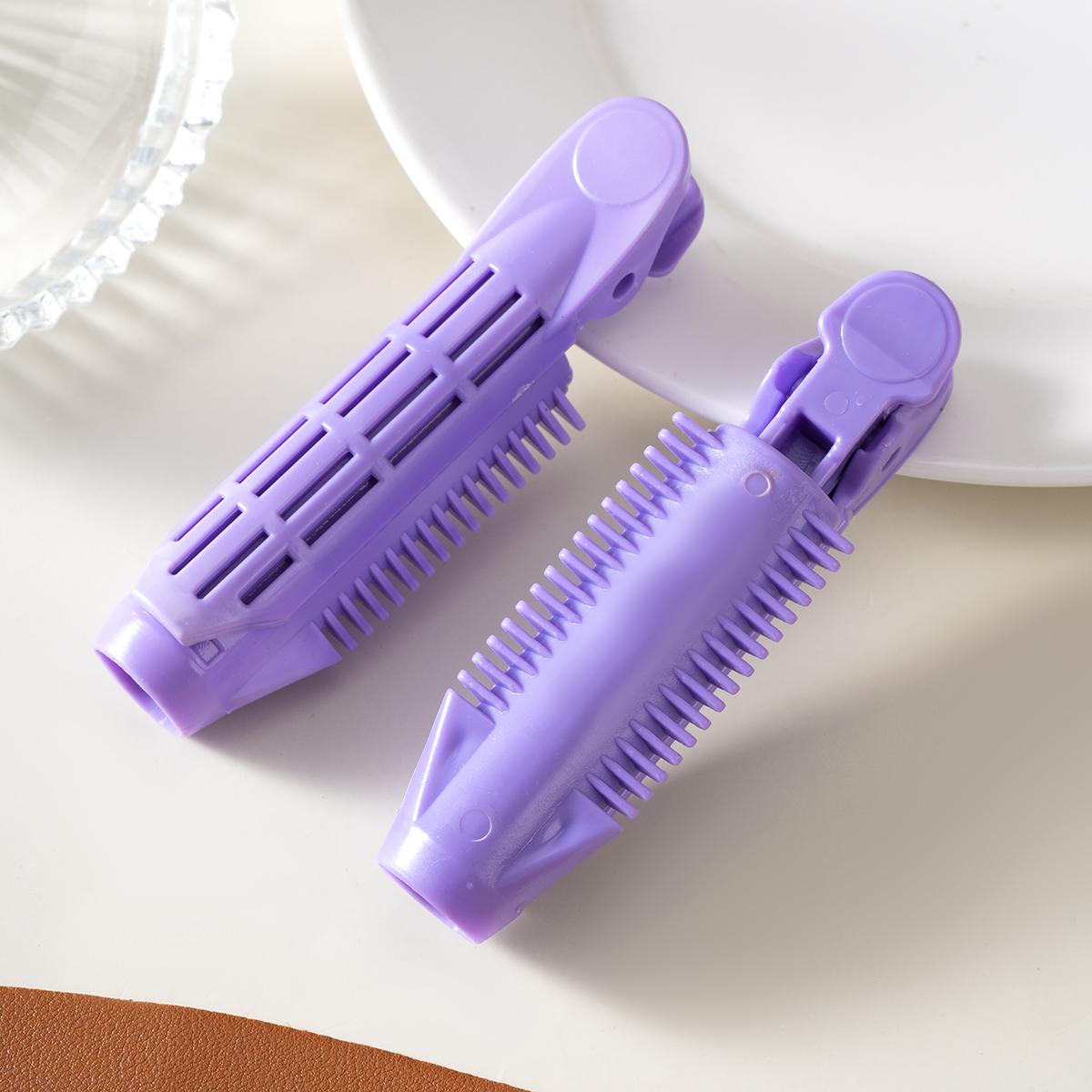 

2 шт. пушистые завивающие шпильки для волос, бигуди для корней волос, женские завивающие фиксирующие пластиковые бигуди для волос, инструменты для укладки волос с закручиванием