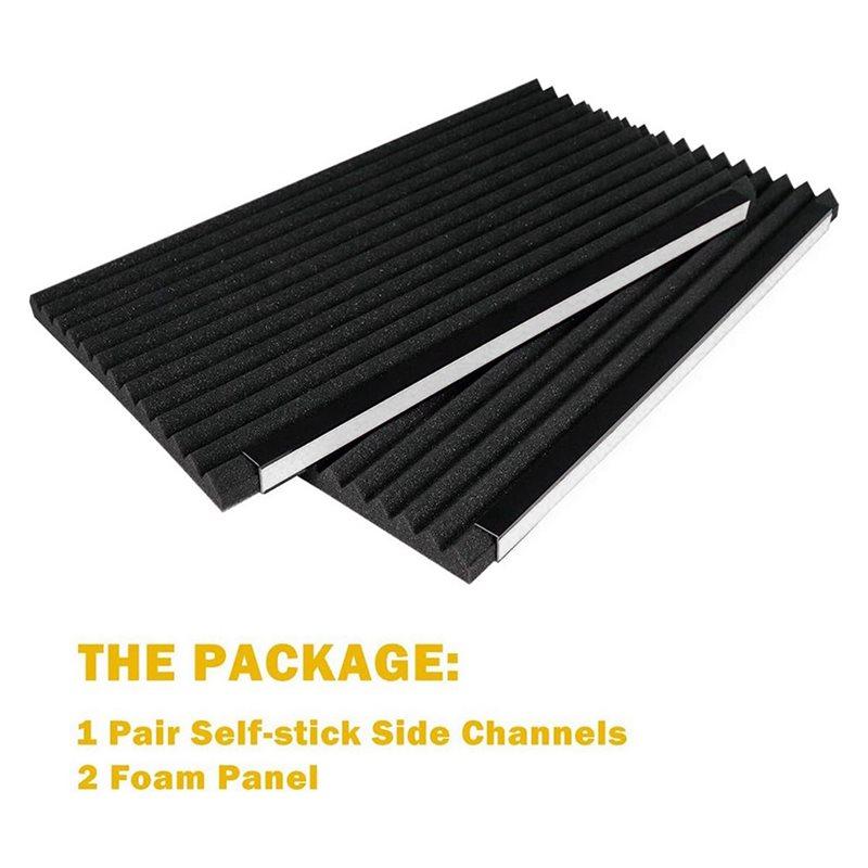 A25F-4PCS Window Air Conditioner Foam Insulation Panels,AC Side Insulating Panel Kit,17In High X 9In Wide X 7/8In Thick