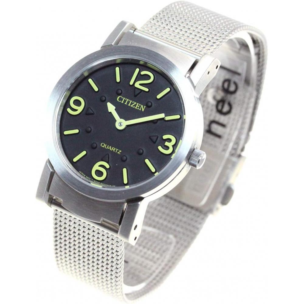 

[Citizen] CITIZEN AC2200 55E Часы для людей с нарушением зрения Тактильные часы для определения времени Часы Мужские Женские