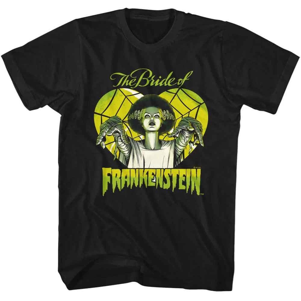 Universal Monsters - Bride In Heart - American Classics - Solid Black Shor 110