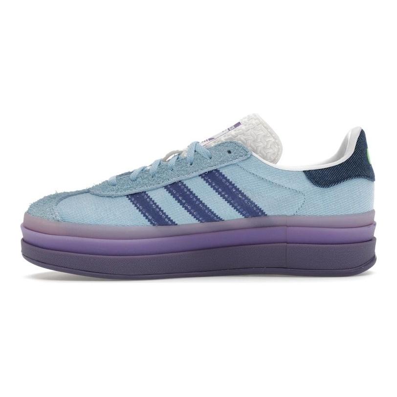 KSENIASCHNAIDER x adidas Gazelle Bold Blue Denim Dámské tenisky Dodavatel-Barva Cloud-White IG4339