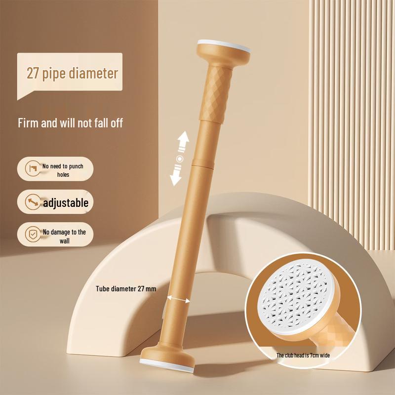 

Lantuan No-Drill Telescopic Shower & Clothes Rod