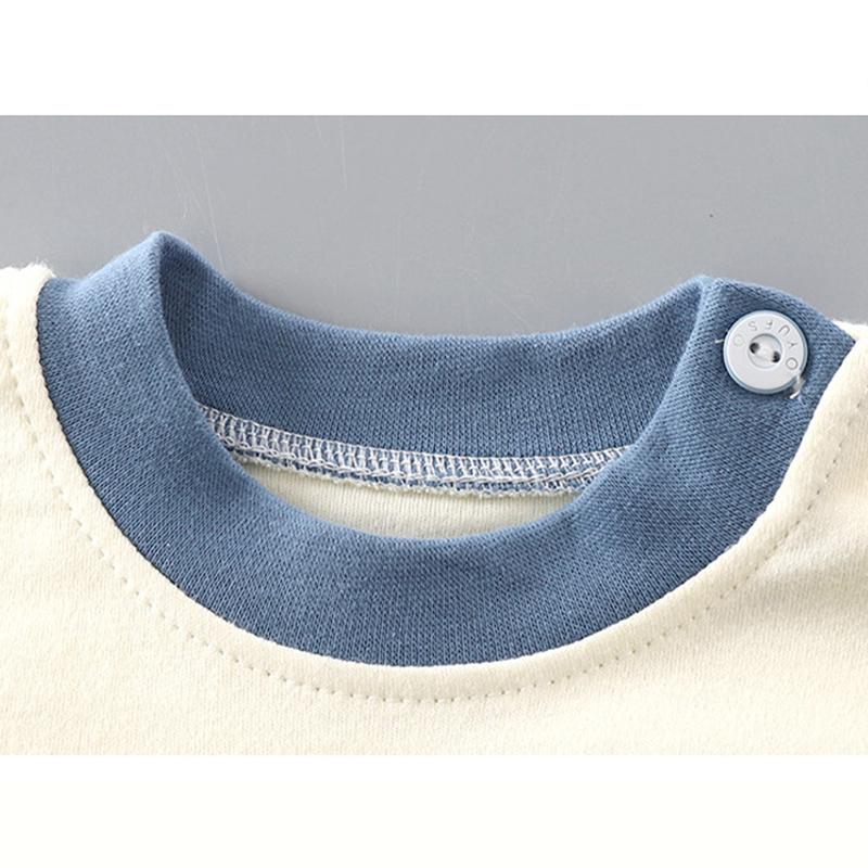 Neue Kinder Jungen Mädchen Reine Baumwolle Pyjamas Niedlichen Cartoon Langarm Pyjamas Kleinkind Baby Herbst Nachtwäsche Kinder Kleidung Sets