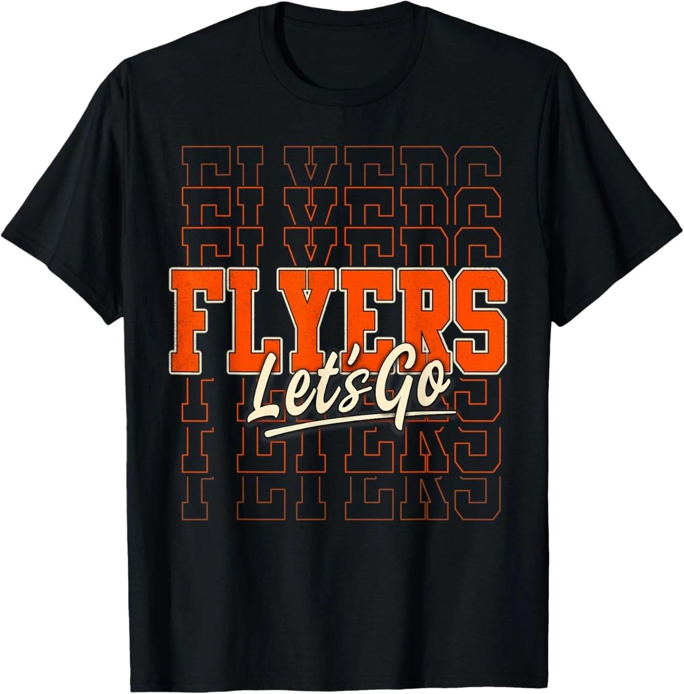 Vintage Flyers for Men Women Boys Girl T-Shirt S