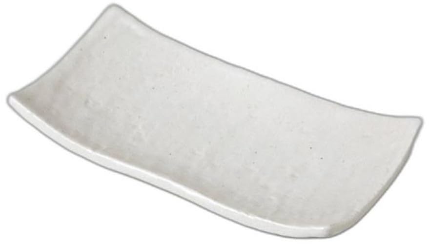 Shirashino Hamatsuki Yakimono Plate X 10 X Yakimono Setomonohonpo [19 3.5cm] Plate, Ceramic,