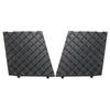 Coppia Per BMW Serie 5 E60 E61 M SPORT Pacchetto M Auto Paraurti Anteriore Griglia Inferiore a Rete Piastra Finitura Copertura Tappo 51117897186 51117897184