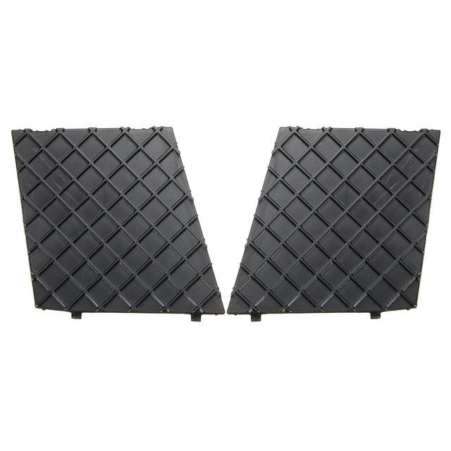 Coppia Per BMW Serie 5 E60 E61 M SPORT Pacchetto M Auto Paraurti Anteriore Griglia Inferiore a Rete Piastra Finitura Copertura Tappo 51117897186 51117897184
