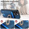2 In 1 Detachable Cards Solt Ring Holder Case For iPhone 15 Pro Max 14 Plus 13 12 11 XR X XS 7 8 Magnetic Bag For Magsafe Cover