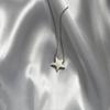 Fashion Chain Necklace Stylish Star Pendant Necklace Titanium Steel Material Star Neck Jewelry for Wedding Party Daily