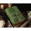 Handmade Leather Book, Leather Grimoire -Handmade Deckle Edge Paper Leather Bound Journal -Book of Shadow Leather Sketchbook-Drawing Journal
