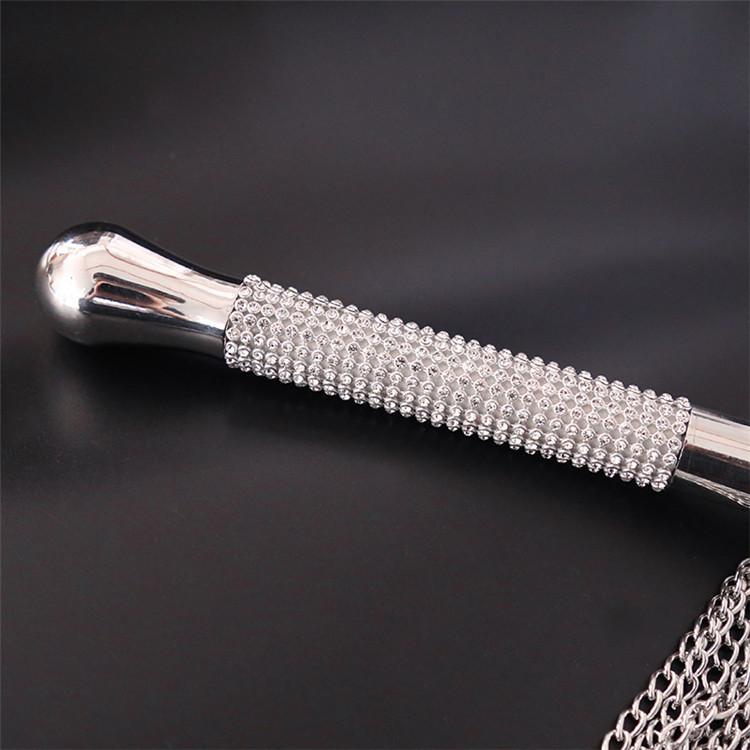 BDSM Handle Chain Whip Sex Toys For Women Couples Soft Iron Passion Spanking Paddle Iron Whips Slave Restraints Bondage