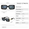 New Small Rectangle Sunglasses Men Women Square Sun Glasses Travel Shades Vintage Eyewear UV400 Cat Eye Oval Shape