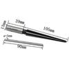 2Pcs 3-13mm/5-16mm Bridge Pin Hole Hand Held Tapered Reamers 6 Fluted Chamfer Reaming Guitar Woodworker Luthier Tool