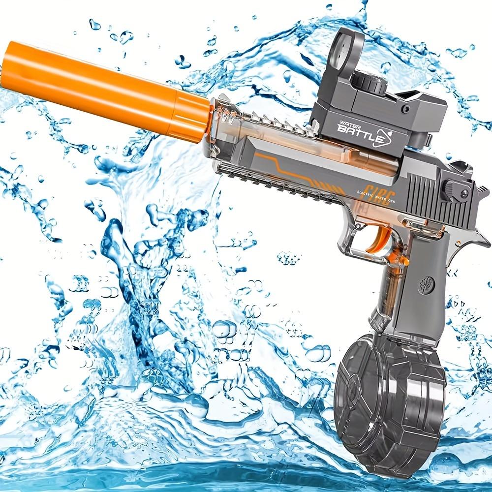 High Quality Rechargeable Toy With Large Water Capacity For Summer Beach Games Spray Water  Electric Ultra-long Range Water Gun