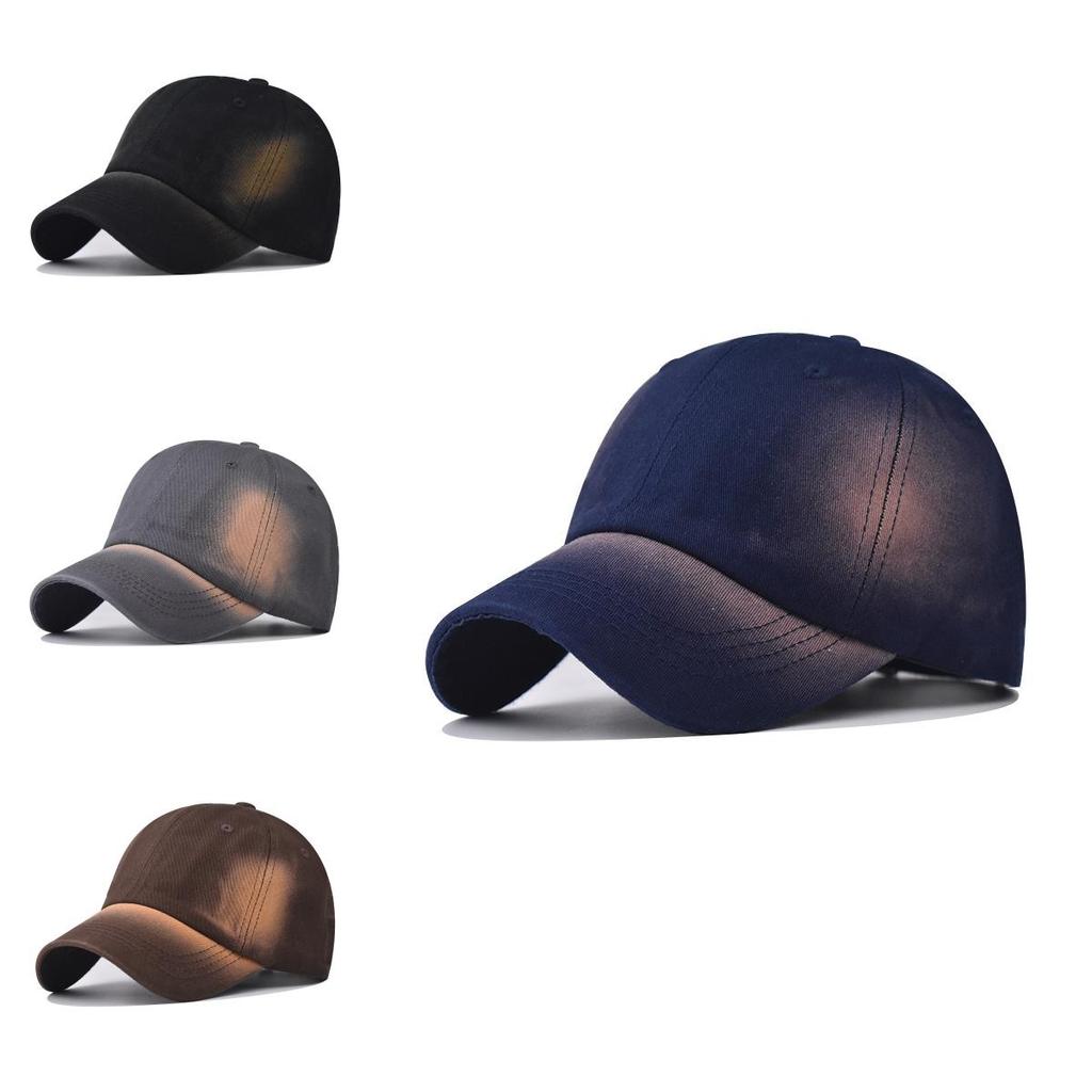 Washed Denim Baseball Hat With Adjustable Fit For Adults Breathable Comfort Yearround Wear