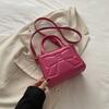Crossbody Fashion Shoulder Bag With Bow Indentation Design For Daily Casual