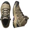 SALOMON X-Adventure Recon Trendy Versatile Fashionable Comfortable Low-Top Hiking Shoes Women Hiking Shoes Brown 478152