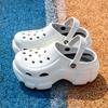 Summer Women Clogs Shoes Beach EVA Thick Bottom Sandals Fashion Comfortable Clogs Shoes Indoor Outdoor Ladies Hole Shoes