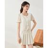 IEF Elegant French Style Two-Piece Skirt Set