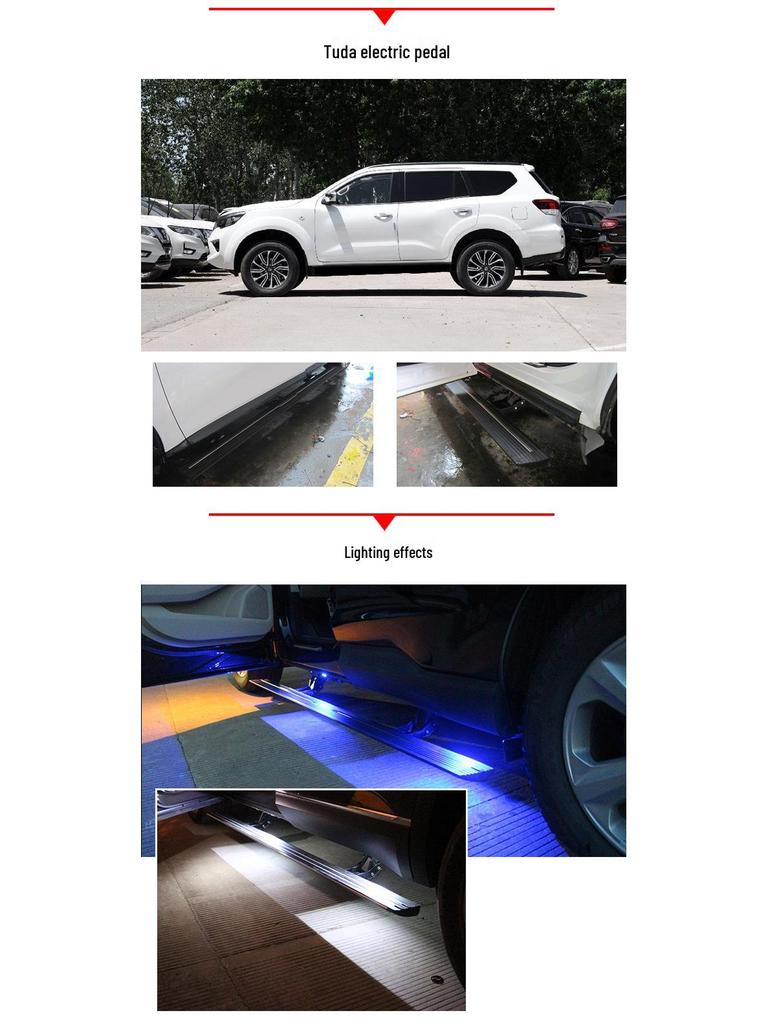 Applicable Electric Automatic Retractable Running Boards for Murano, Patrol, Qashqai, Kicks, Terra, X-Trail, Navara