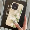 INS Cool Flower Peony Luxury Lichee Leather Pattern Phone Case For Redmi Note 14 13 12 11 10 9 8 Pro Plus 4G 5G Shockproof Cover