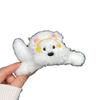 West Highland Terrier Plush Hair Clip - Cute Cartoon Puppy Accessory for Girls