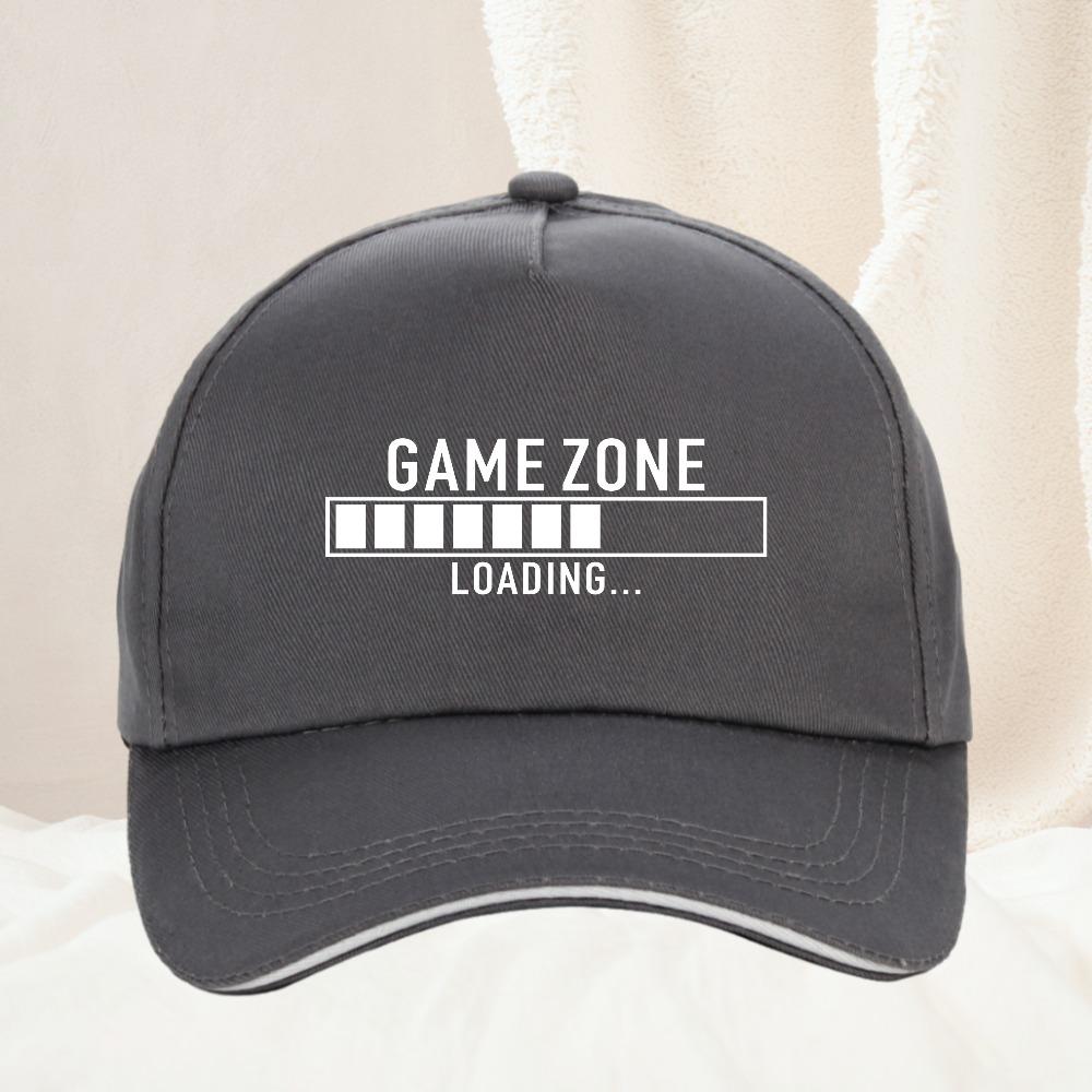 Game Zone Logo Game Sun Baseball Cap UnisexTeens Design Hip Hop Hat Summer Trendy Tennis Skate Hot Sale Baseball Caps