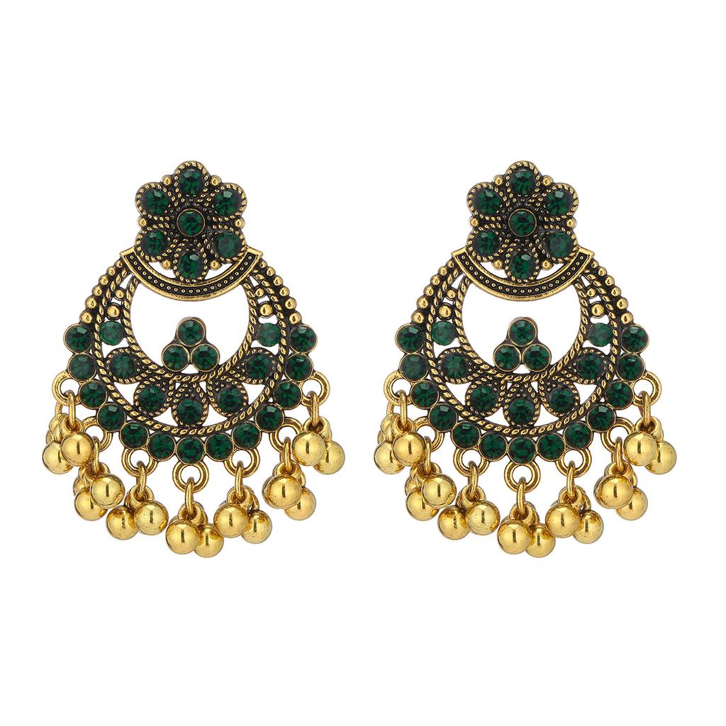 Blumen Ethnischer Stil Ohrringe Böhmische Exotische Ohrringe Ohrringe