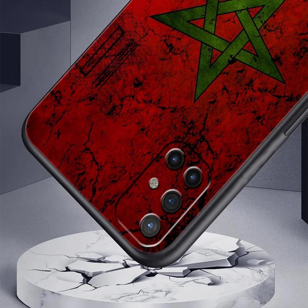 Morocco Flag Passport For OnePlus 10 Pro 9 8T 8 Nord N10 7 7T 9R Phone Case For 1+ Nord 2T CE 2 N100 N200 Z 5G Soft Black Cover