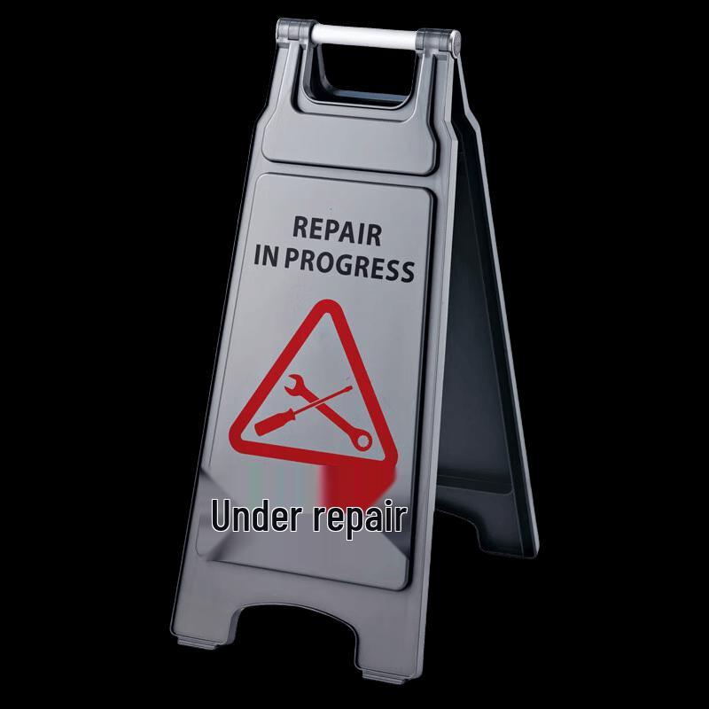 A-Frame Plastic Warning Sign