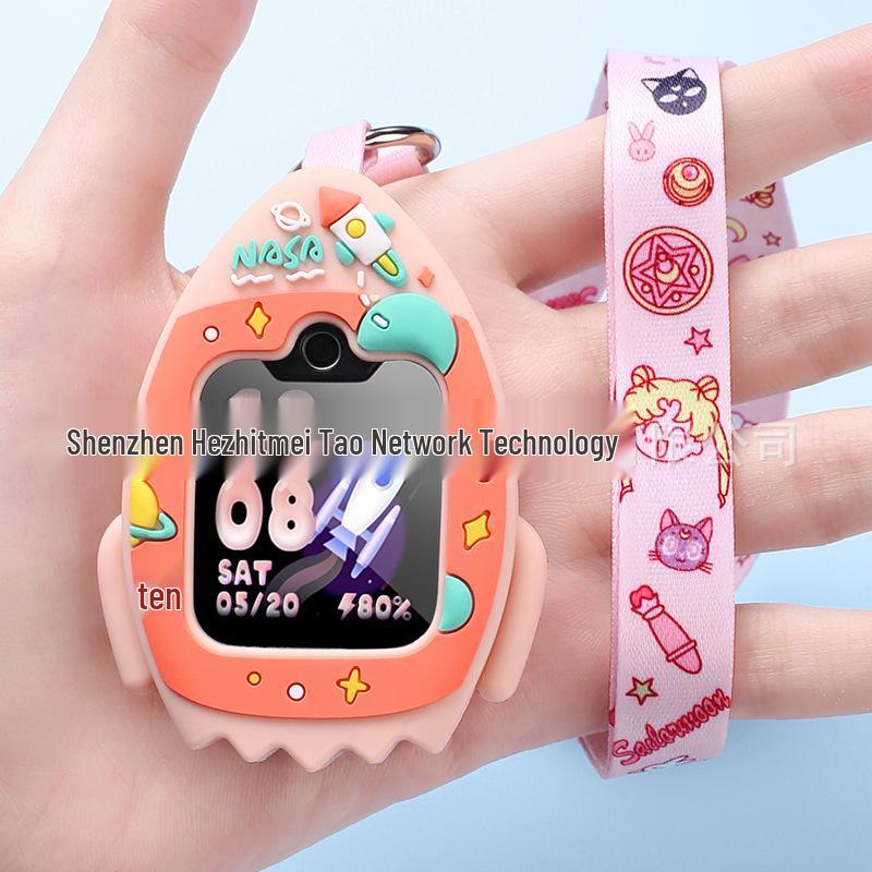 

Силиконовый мультяшный ремешок Защитный чехол для Xiaotiancai Z6A/Z6S/Z6Pro и D2A/Q1A/U3 For: D2/D2A/Q1A/Q2A/U3