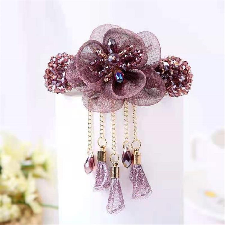 Long Tassels Hairpin Elegant Comfortable Hair Barrette Simple Temperament Hairpin for Special Occasion