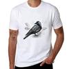 Grunge Jackdaw T-Shirt Black Cotton T-shirt Plain for Man Package T Shirt Man Plain Man T Shirt Summer T-Shirt