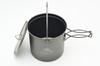 TOAKS Titanium Pot 1100ml with Bail Handle and Storage Bag POT-1100-BH [Genuine Japanese Product]