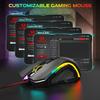 Black Redragon Wired Gaming 7200 3212 PAW Sensor M602A-RGB Mouse, DPI,