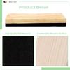 Eduway Premium Non-Magnetic Whiteboard/Chalkboard Wooden Duster Eraser | Perfect Clean For Blackboard & Durable | Ideal