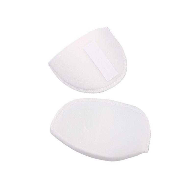 Detachable No Sewing Shoulder Pads for Women High Density Sponge Comfort Invisible Lift for Formal Attires Accessories